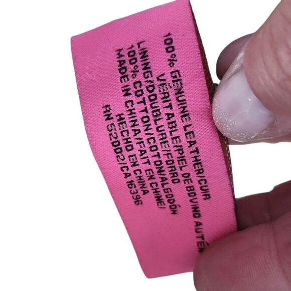 Vintage Juicy Couture Handbag Purse Black Leather w/ Gold Accents Shoulder - Picture 12 of 15